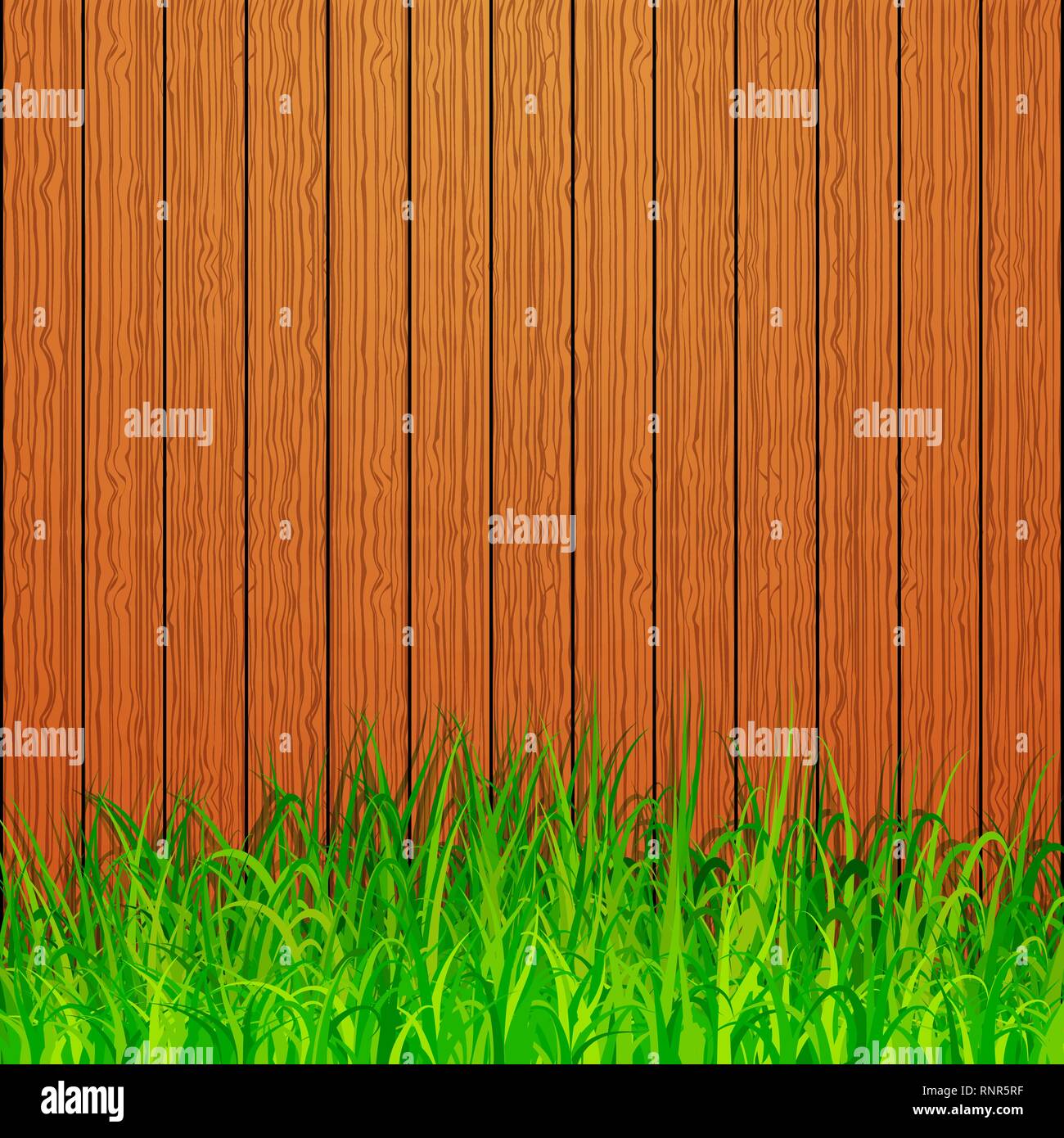 Garden fence vector background Stock Vector Image & Art - Alamy