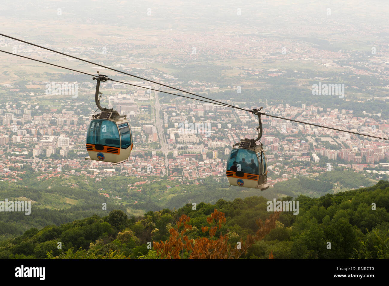 Cable Car To Vodno Mountain Skopje Macedonia Stock Photo Alamy Cable Car To Vodno Mountain Skopje Macedonia Stock Photo Alamy