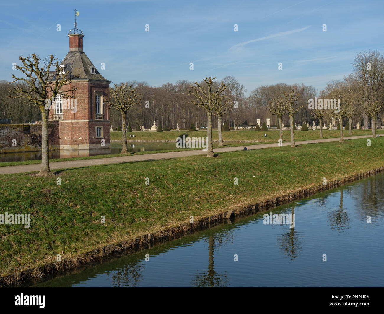 The Castle of nordkirchen in germany Stock Photo Alamy