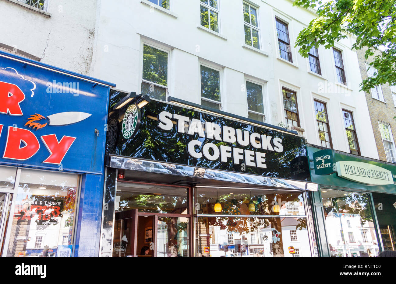 High street coffee shop hires stock photography and images Alamy