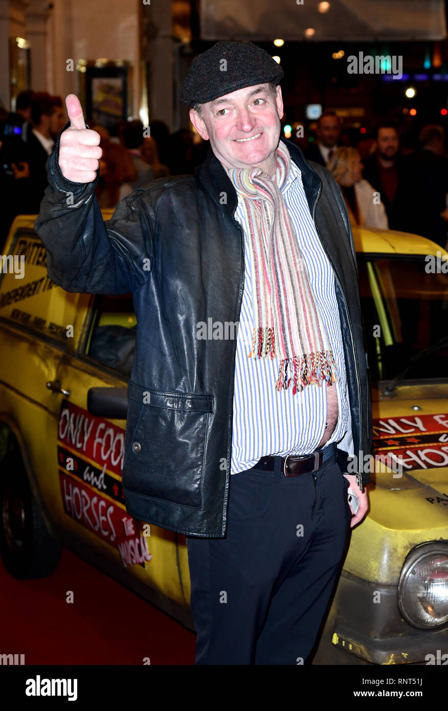 Craig Cash attending the Only Fools and Horses the Musical opening night at the Theatre Royal Haymarket. Tuesday February 19, 2019. Photo credit should read: Ian West/PA Wire Stock Photo