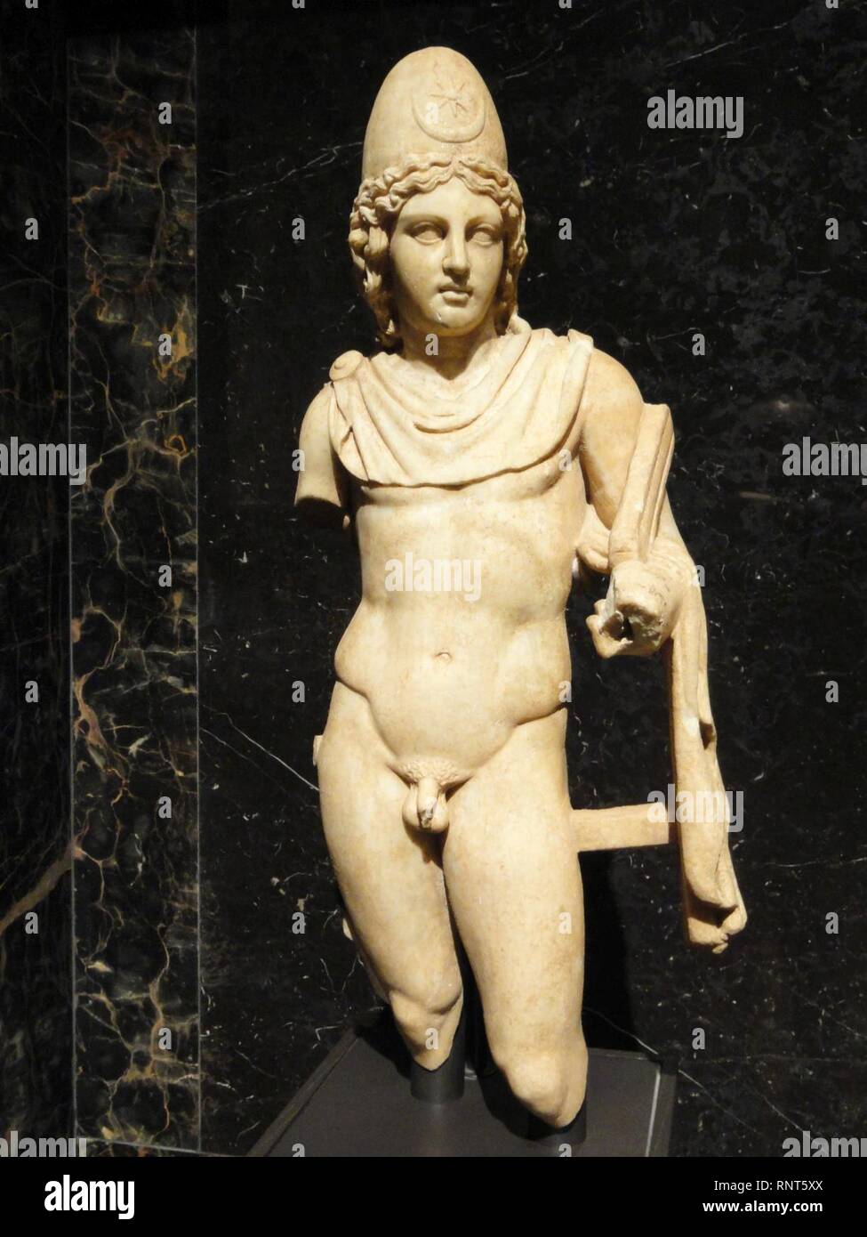 Castor or Pollux, probably Italy, 2nd century CE - Stock Photo