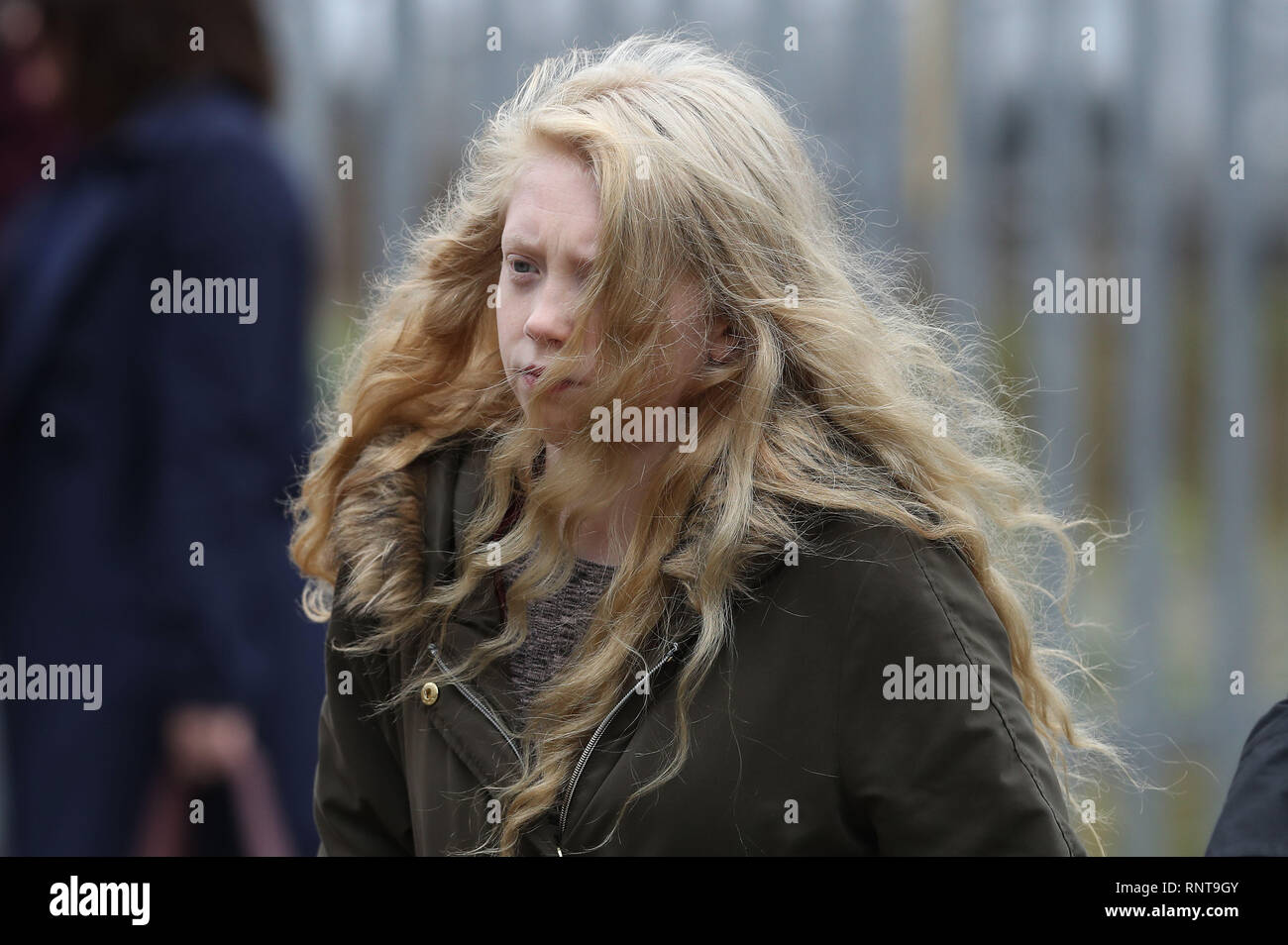 Georgina Lochrane at the High Court in Glasgow, where a teenager is on ...