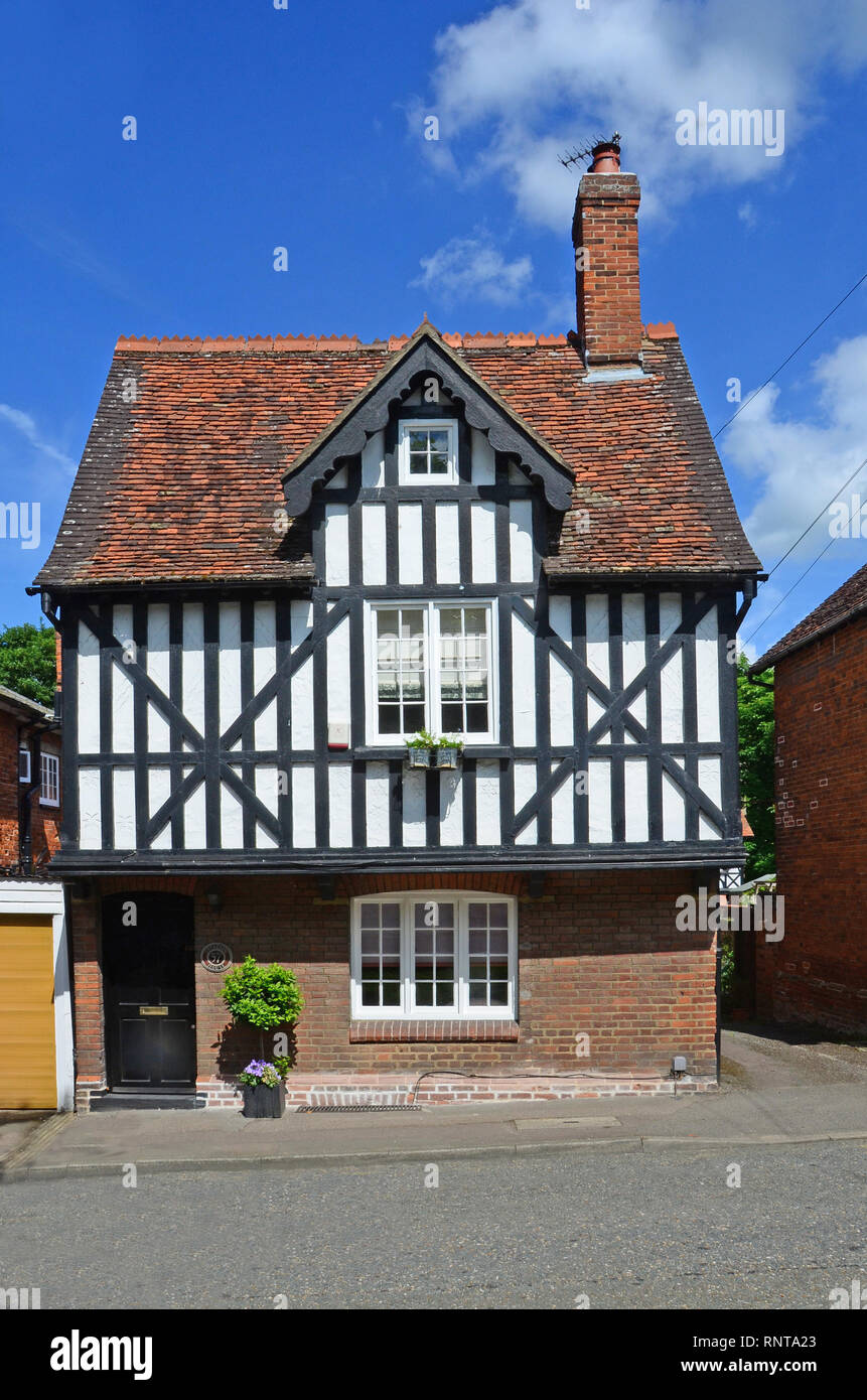 Castle Street Saffron Walden Essex Stock Photo Alamy