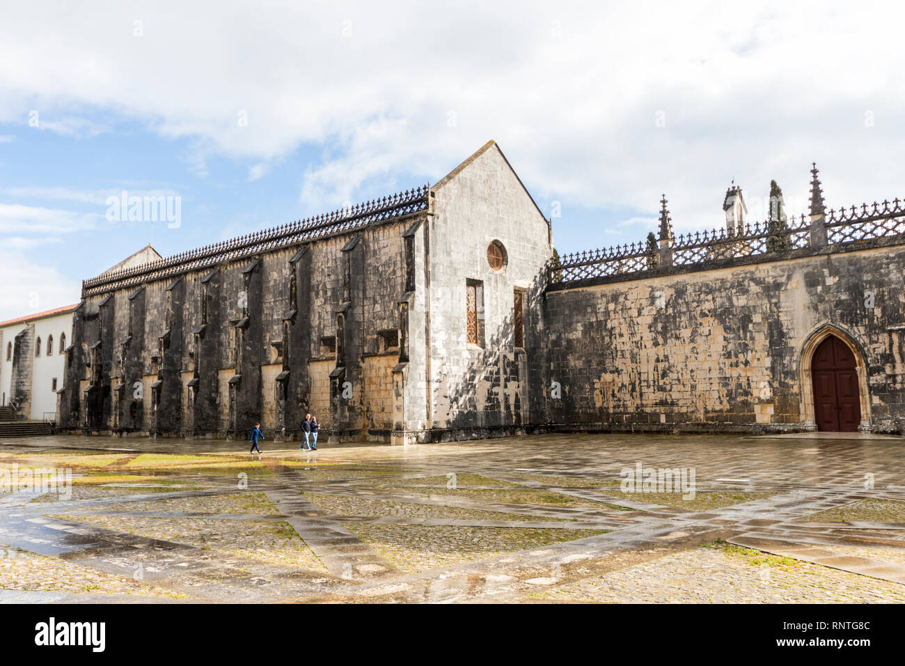 The Monastery of Santa Maria da Vitoria in Batalha, one of the most important Gothic places in The Monastery of Santa Maria da Vitoria in Batalha, one of the most important Gothic places in