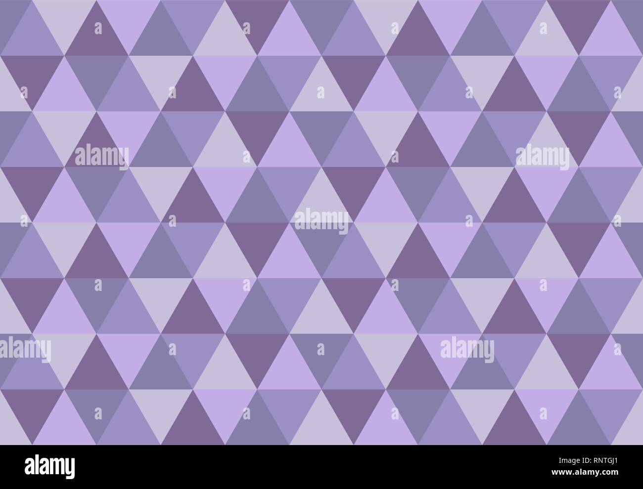 Violet triangular seamless pattern.Low poly geometric background. Violet, purple, lavender colors. Print design for textile, posters,flyers,T-shirts. Stock Vector