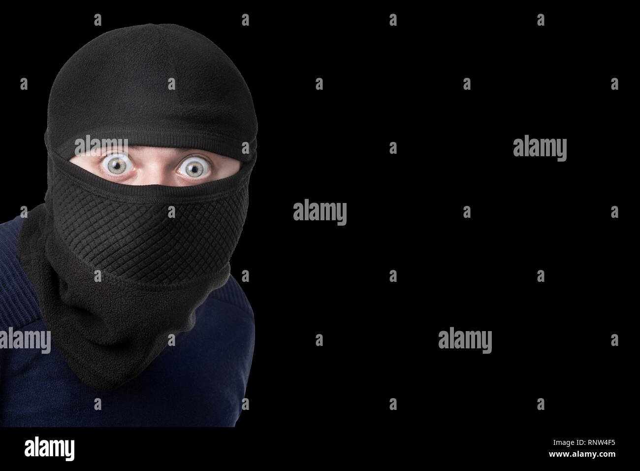 White balaclava hi-res stock photography and images - Alamy