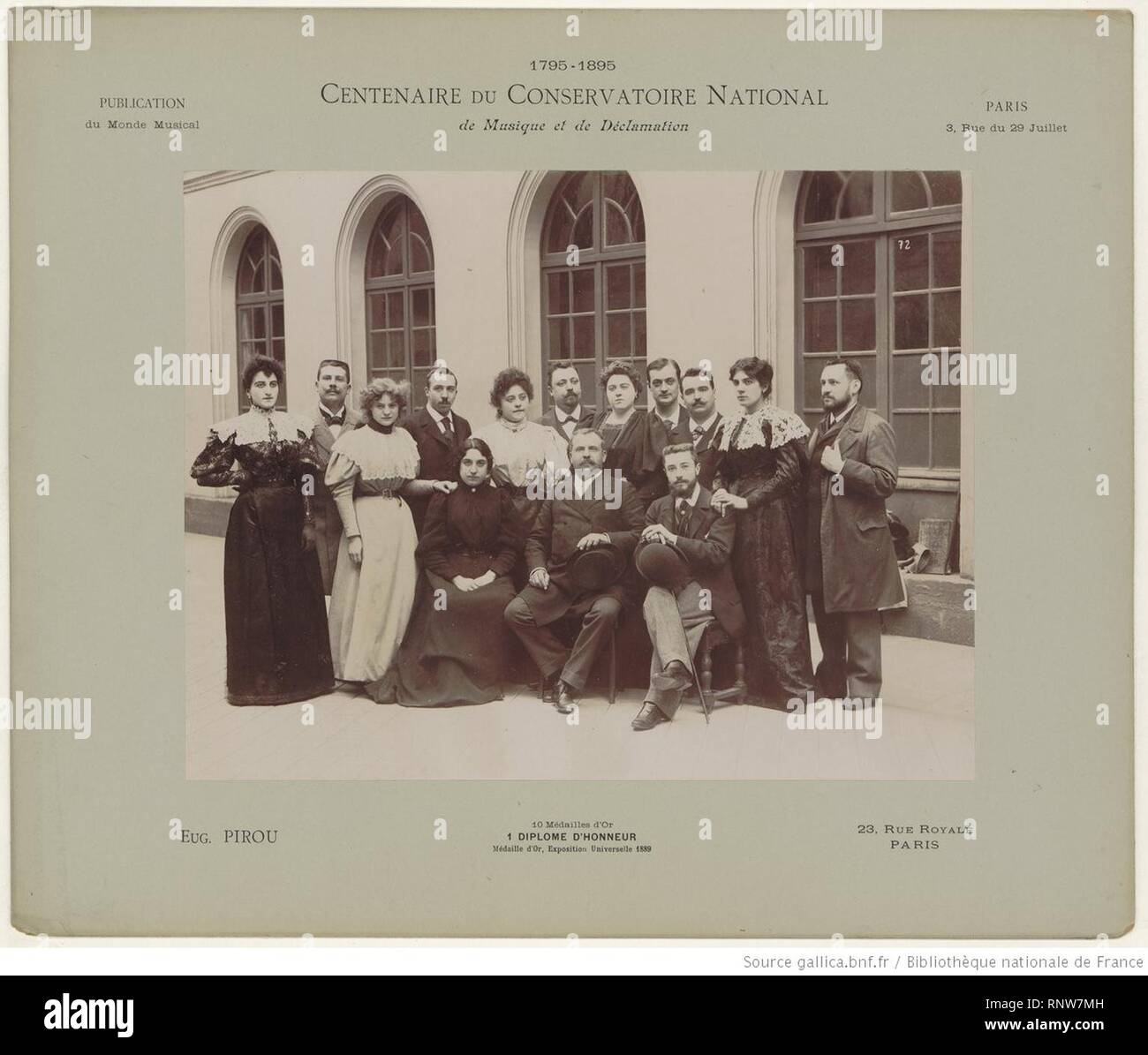 1900 médaille Conservatoire de musique de Toulouse 1900 médaille Conservatoire de musique de Toulouse