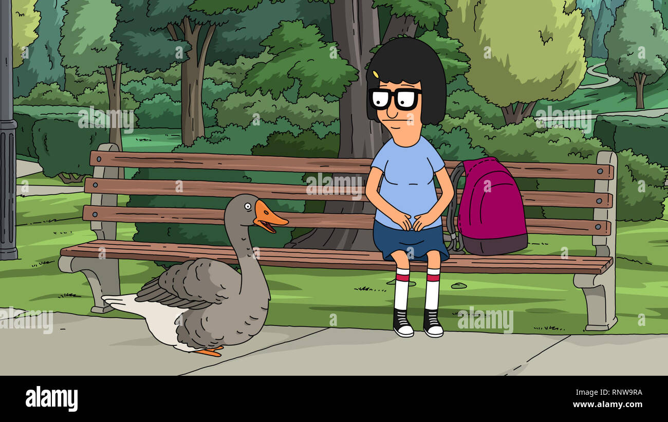 BOB'S BURGERS, Tina (voice by Dan Mintz) in 'Every Which Way But Goose', (Season 9, Episode 914, aired February 17, 2019), ph: ©Fox/ courtesy Everett Collection Stock Photo
