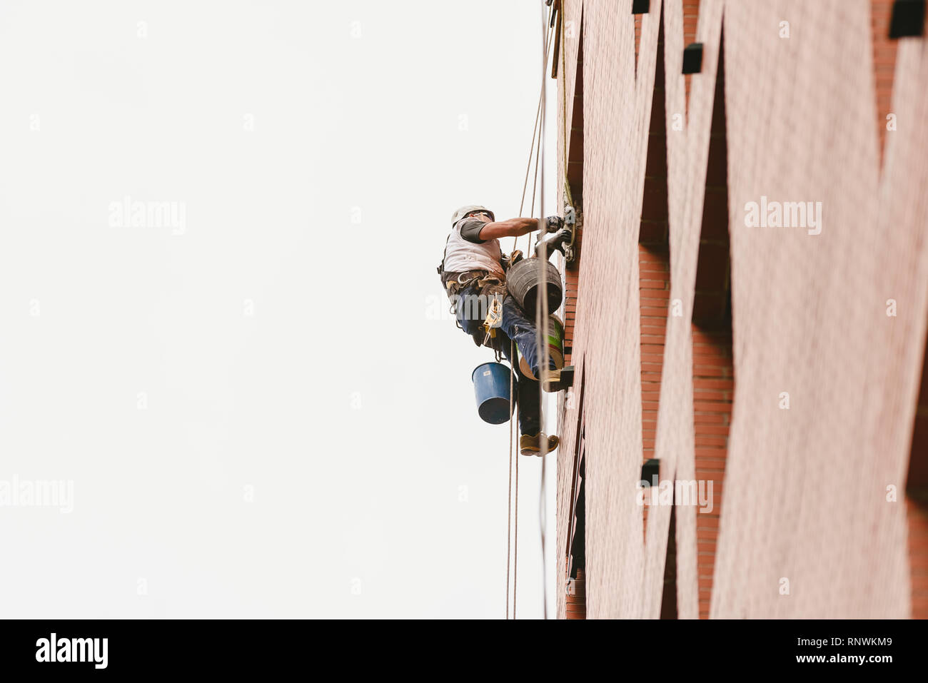 Rope Hanging From Building Stock Photos & Rope Hanging From Building ...