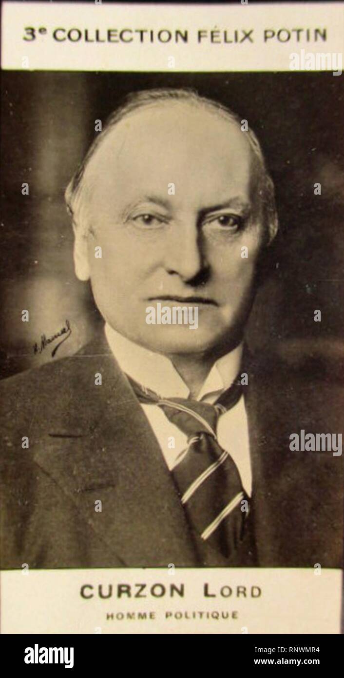 CFP 3 Lord Curzon Stock Photo Alamy   Cfp 3 Lord Curzon RNWMR4 