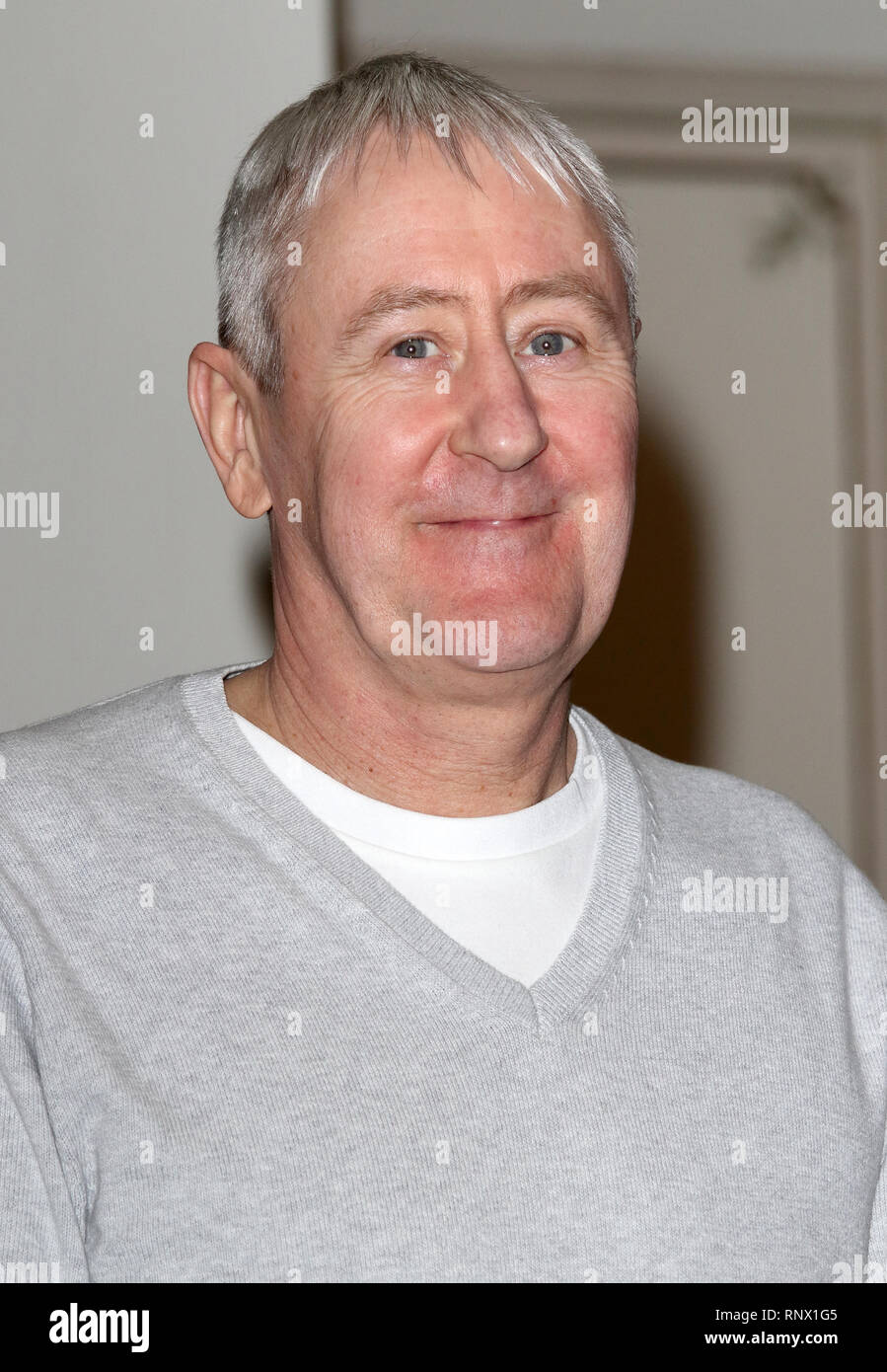 Nicholas Lyndhurst seen during the Man of La Mancha Press Launch for The English National Opera's production of musical inspired by Miguel de Cervanteâ€™s Don Quixote, at the Coliseum Theatre, St Martin's Lane. Stock Photo