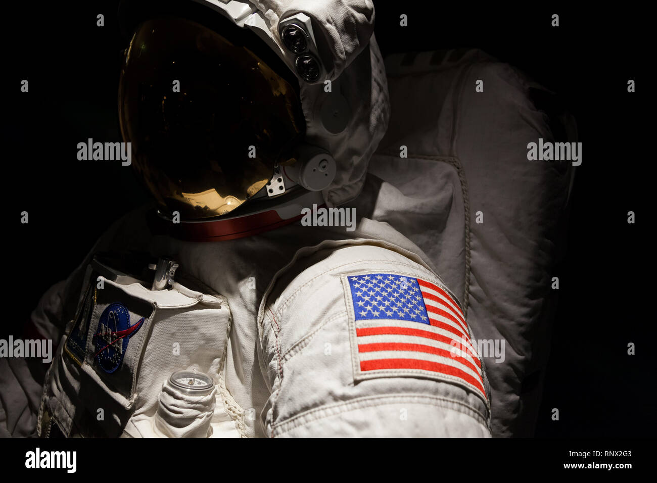 NASA astronaut space suit Stock Photo