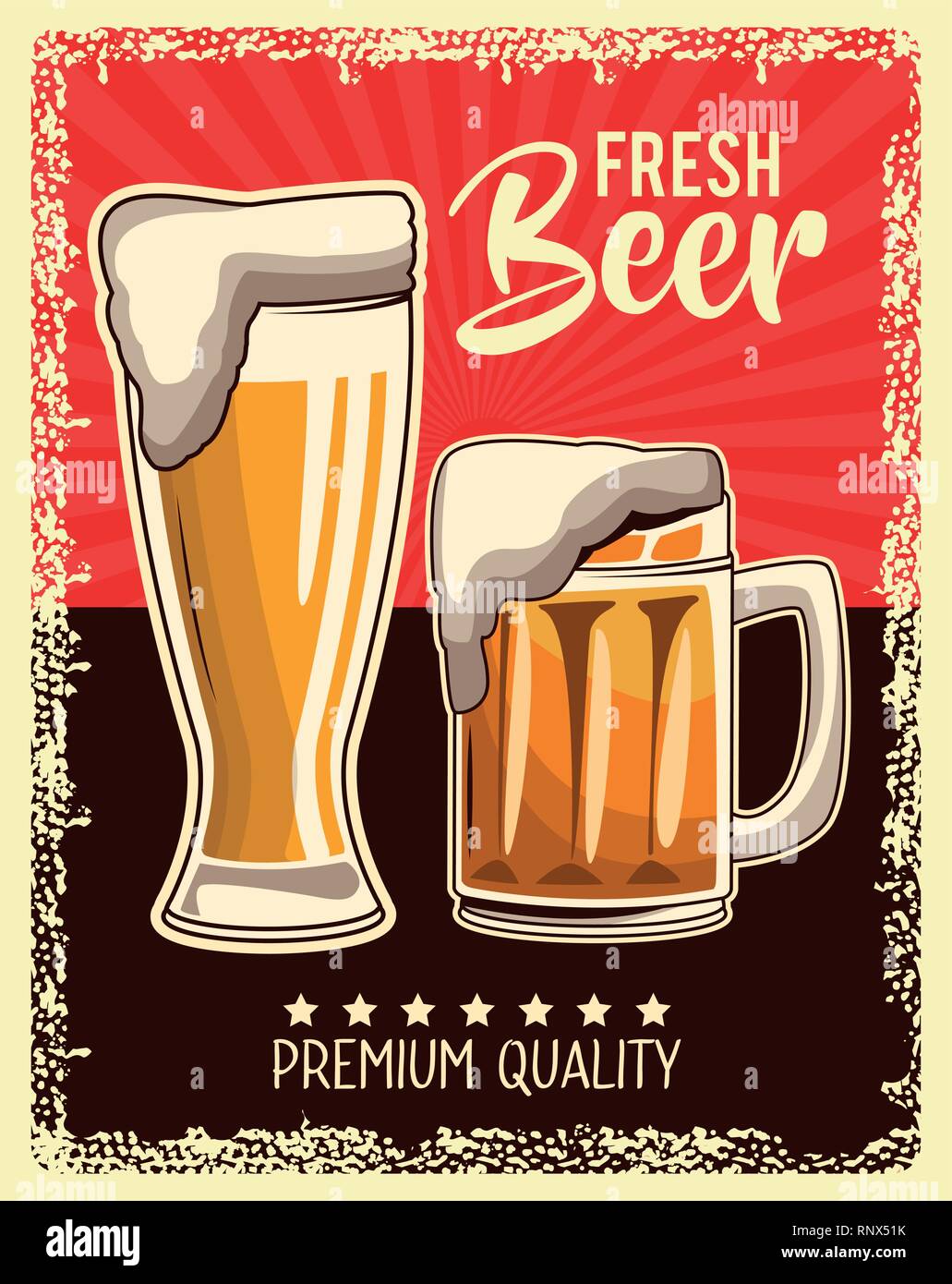 vintage drink poster Stock Vector Image & Art - Alamy