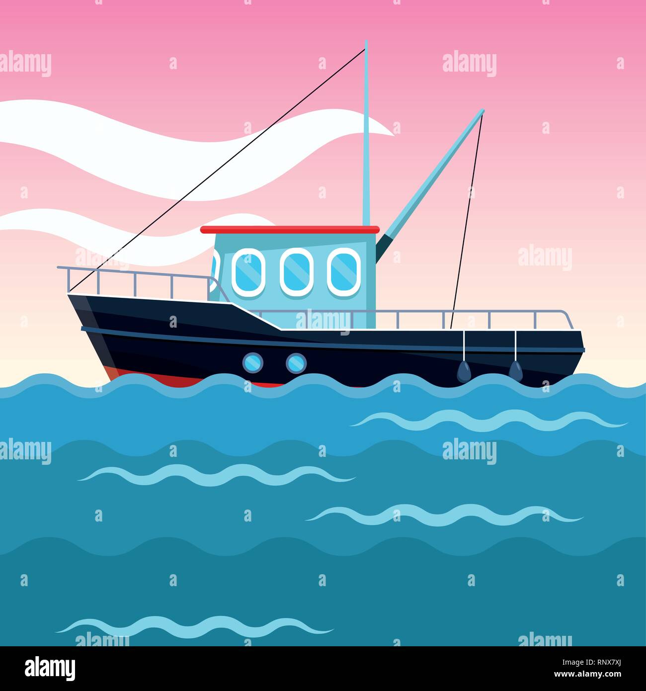 Download Images Of Cartoon Fishing Boat Logo