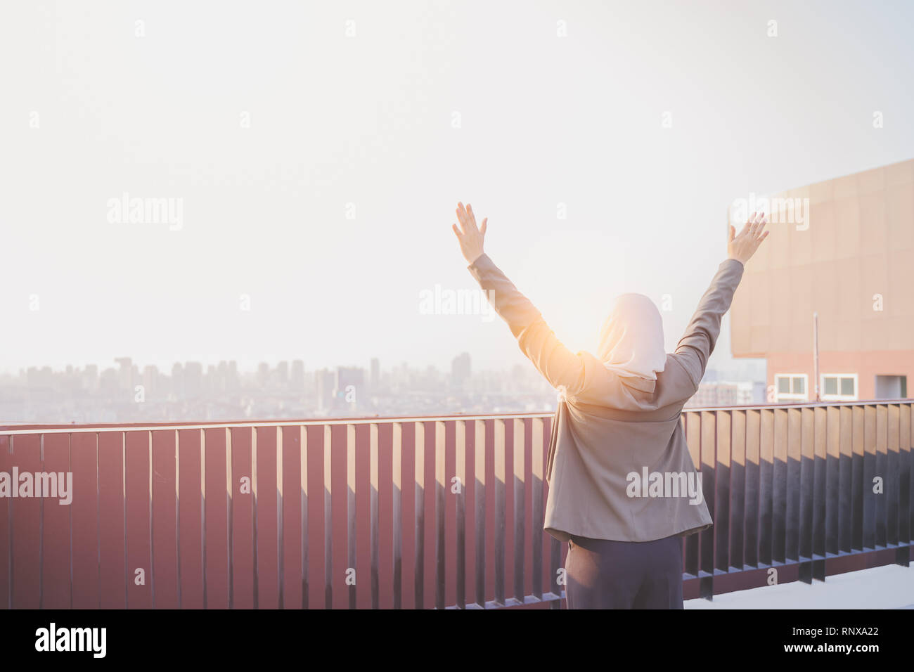 Arab female business suit hi-res stock photography and images - Alamy
