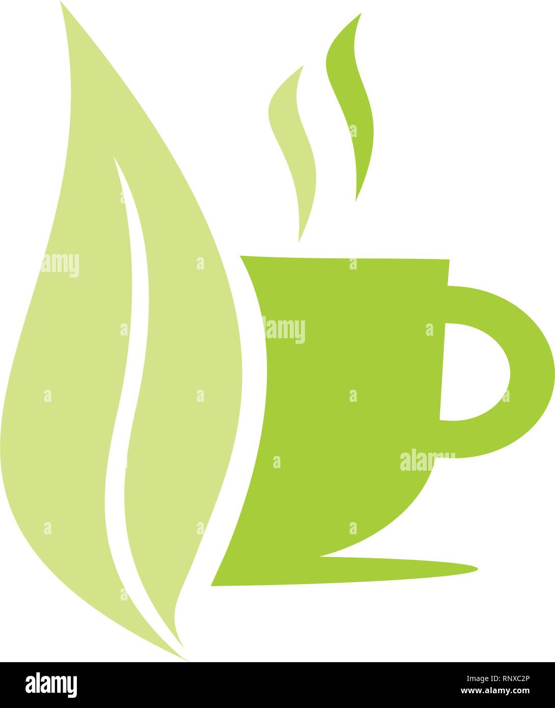 Leaf Logo Design Vector Template Isolated Stock Vector Image & Art - Alamy