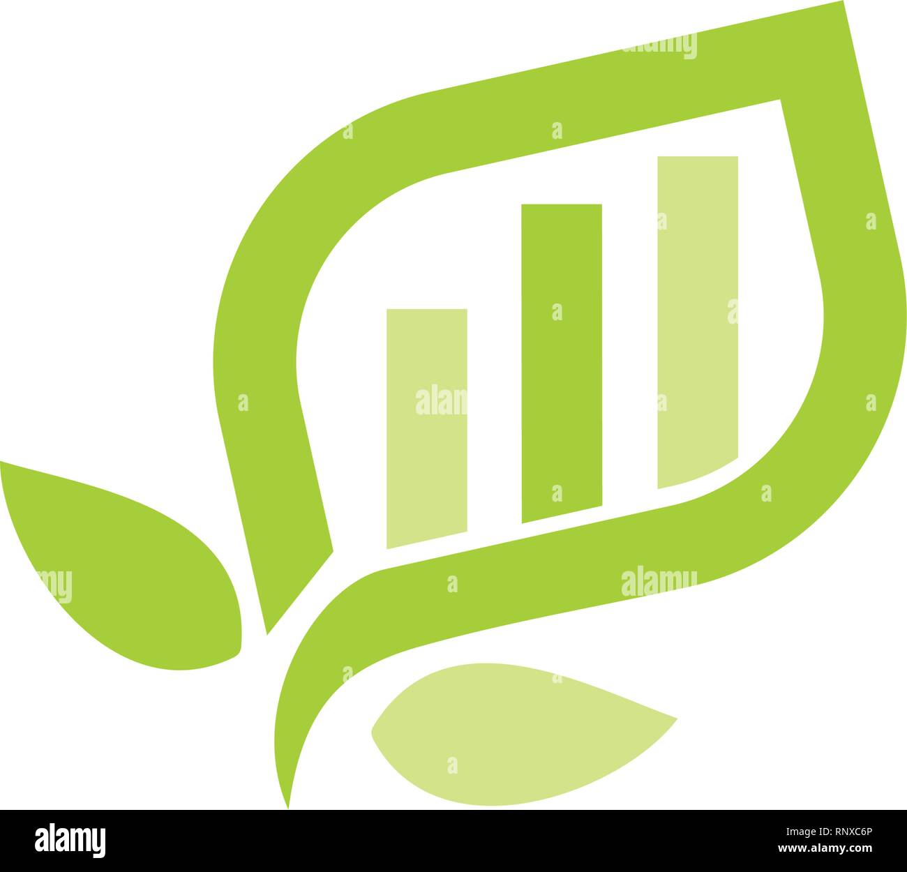 Leaf Logo Design Vector Template Isolated Stock Vector Image & Art - Alamy