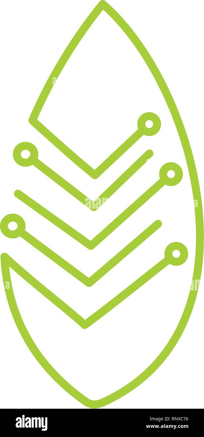Leaf Logo Design Vector Template Isolated Stock Vector Image & Art - Alamy