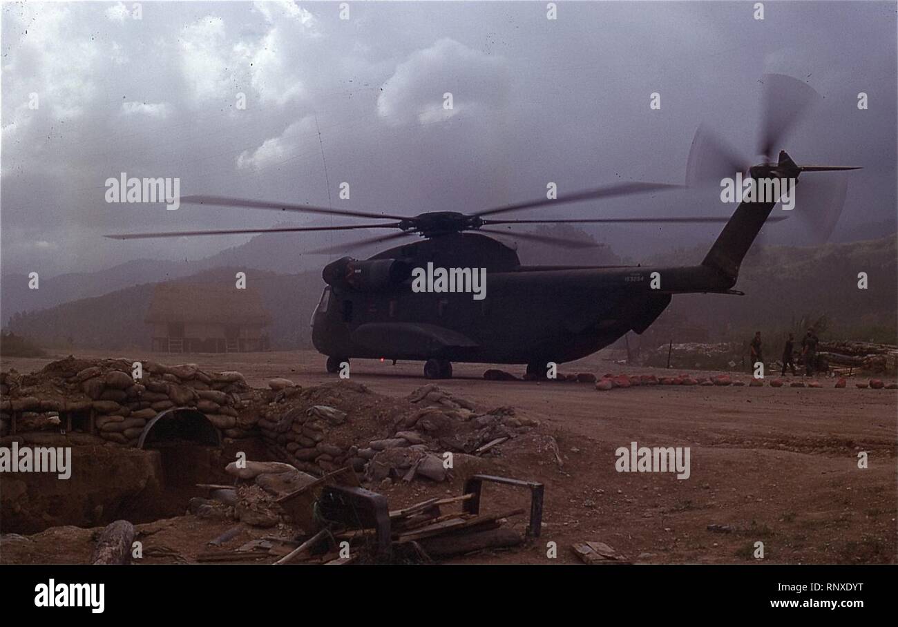 CH-53 at Ca Lu Combat Base Stock Photo - Alamy