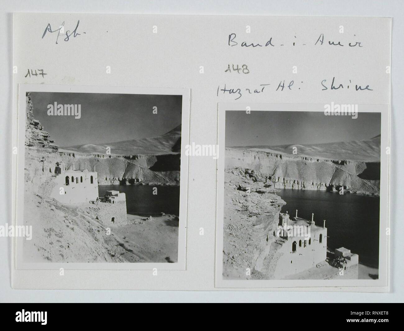 CH-NB - Afghanistan, Band-i-Emir, Band-i-Amir (Band-e-Amir)- Landschaft - Annemarie Schwarzenbach - SLA-Schwarzenbach-A-5-20-189. Stock Photo