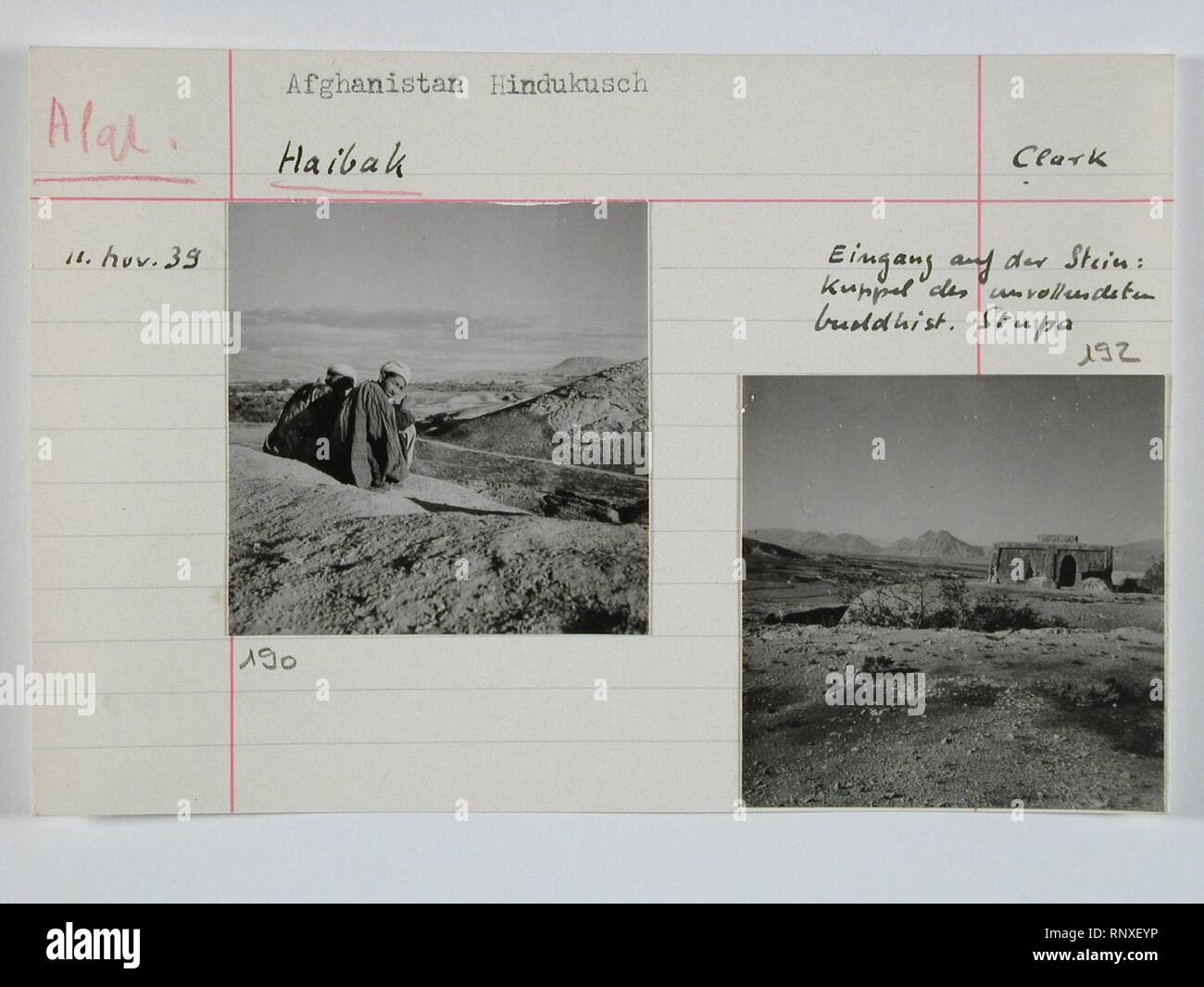 CH-NB - Afghanistan, Haibak (Samangan, Aybak or Aibak)- Landschaft - Annemarie Schwarzenbach - SLA-Schwarzenbach-A-5-21-049. Stock Photo