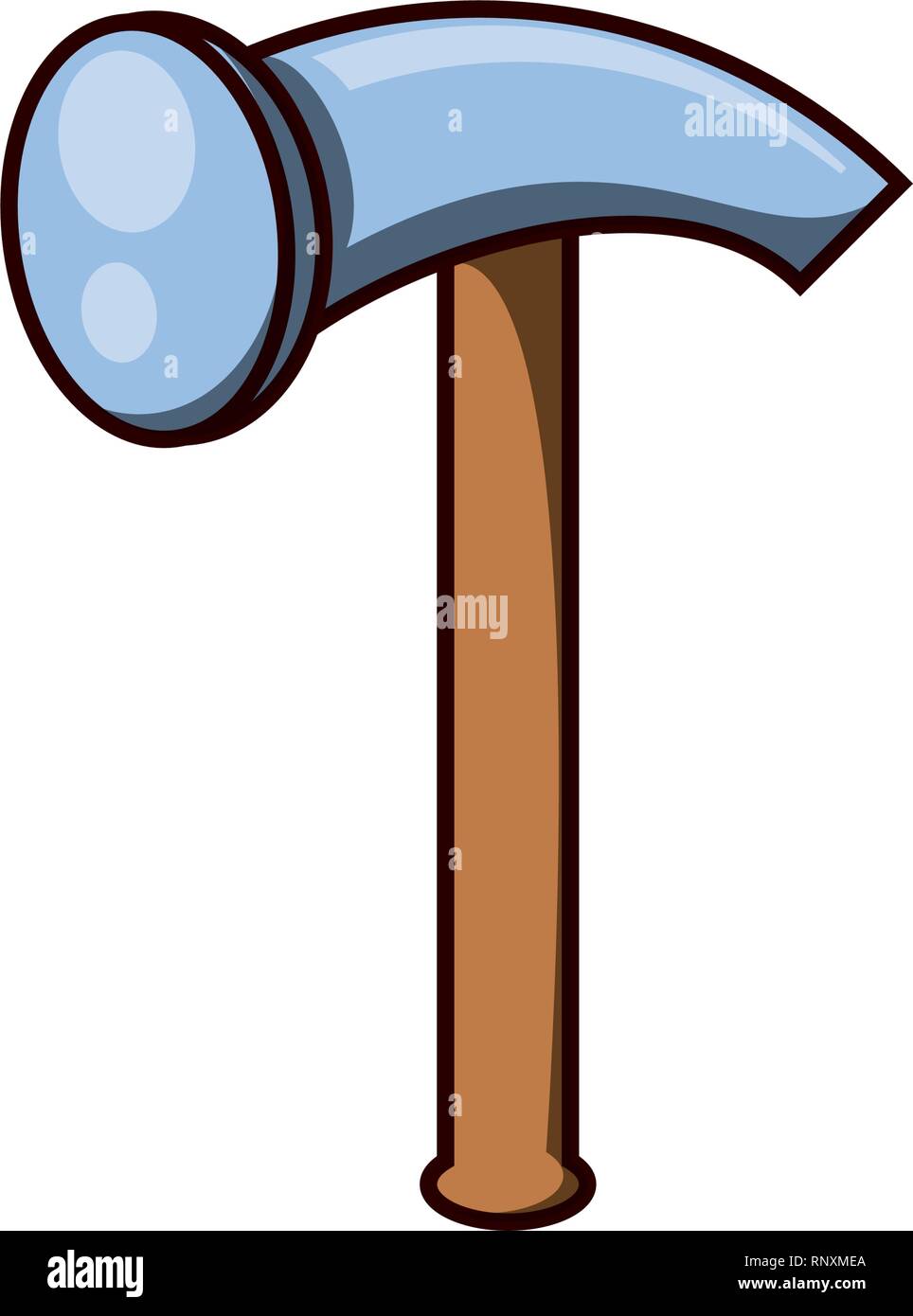 hammer tool isolated icon vector illustration design Stock Vector Image ...