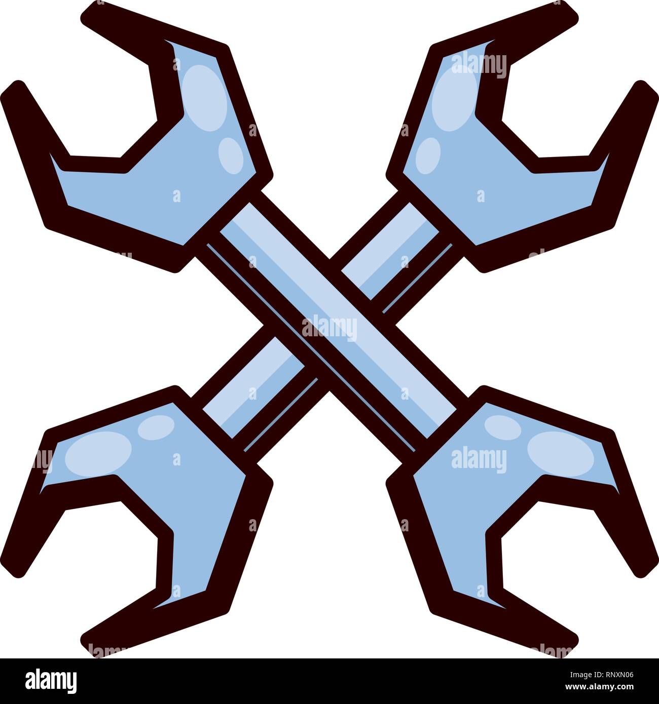 Torque wrenches Stock Vector Images Alamy