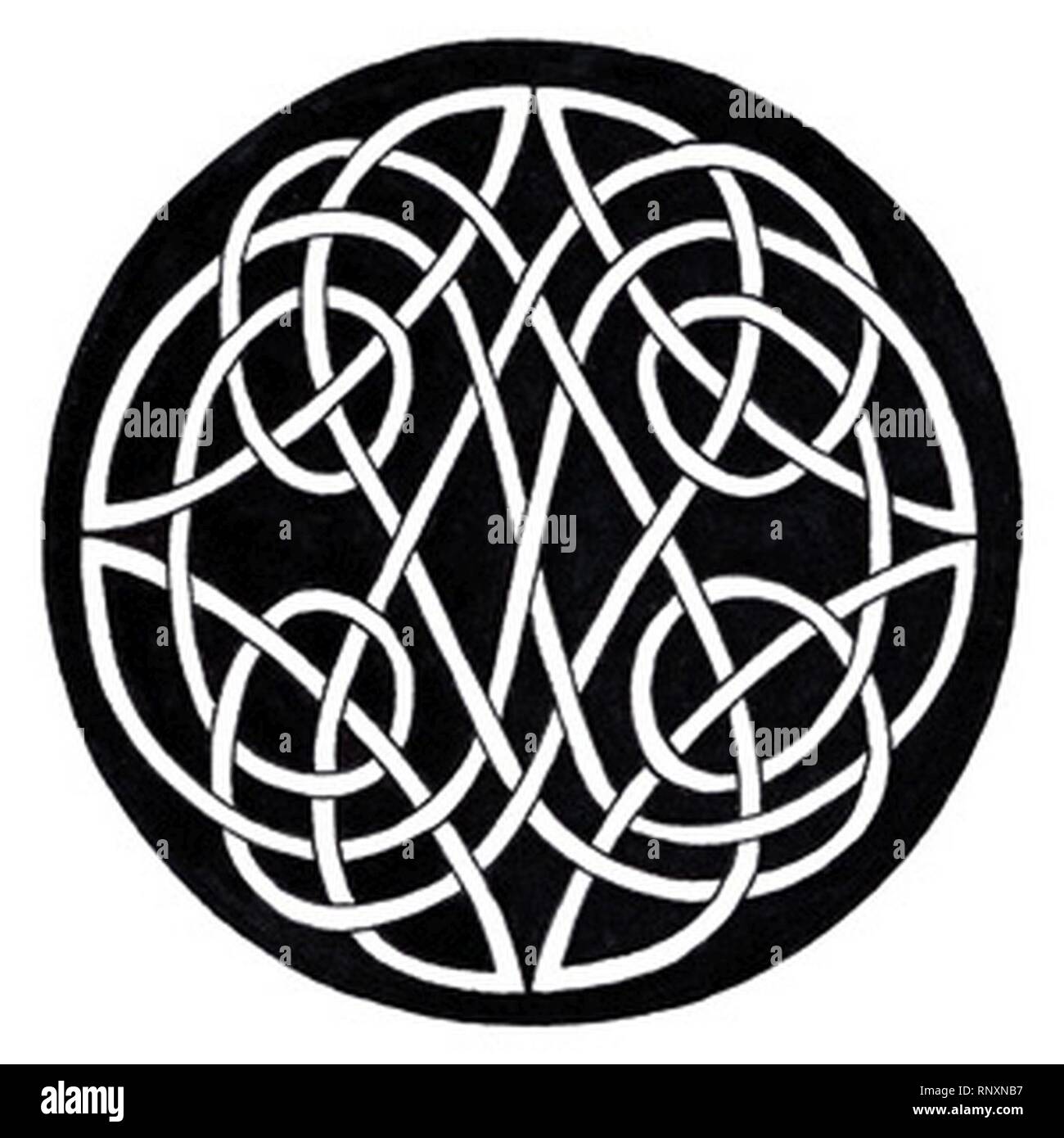 Celtic Knot Circle High Resolution Stock Photography And Images Alamy