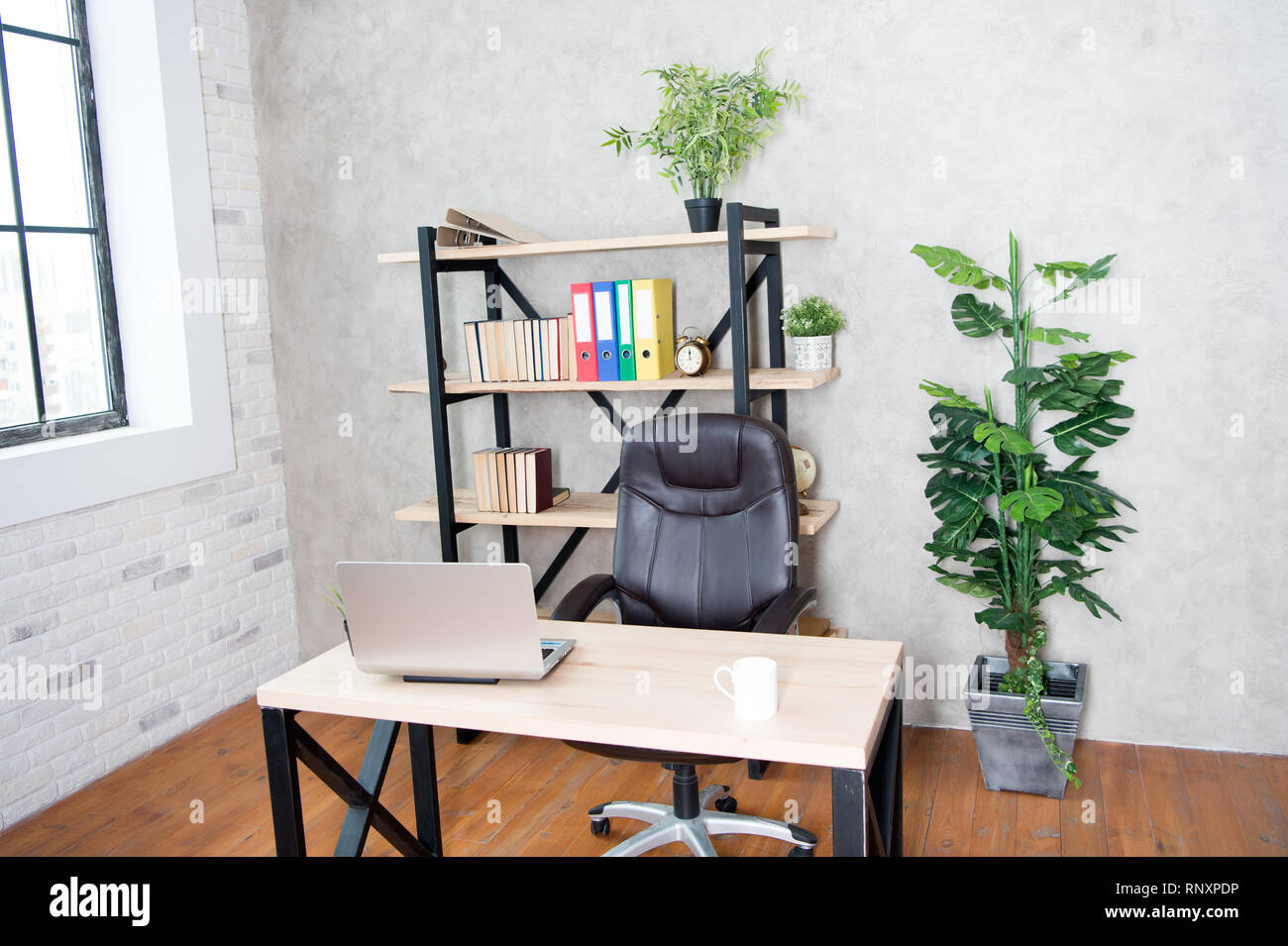 Boss Office Interior Of Empty Modern Office Business And