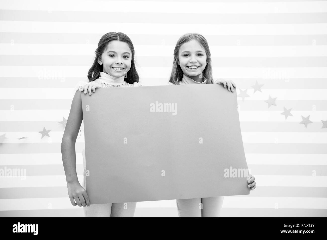 The Surprising News About Childrens >> Kids Announcement Concept Amazing Surprising News Girl Hold The Surprising News About Childrens >> Kids Announcement Concept Amazing Surprising News Girl Hold