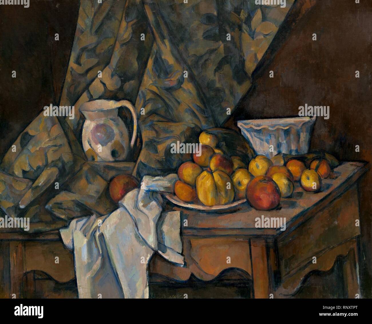 ジャン・メッツァンジェ、「NATURE MOETE AUX FRUITS」 File:Paul Cézanne - Nature morte avec du lait et des fruits