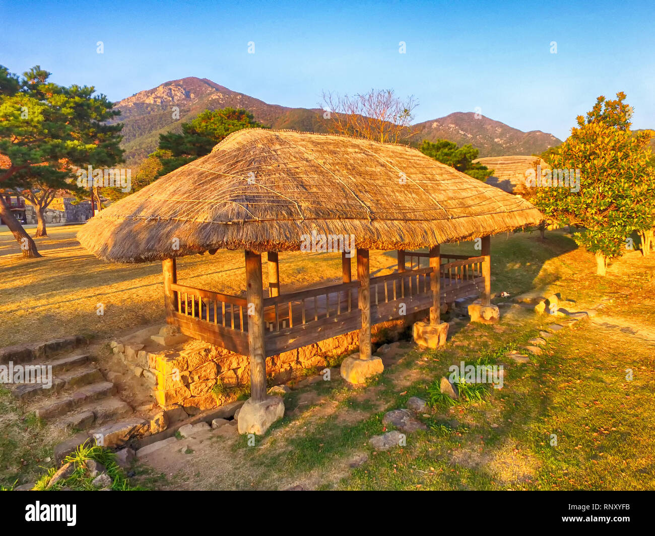 Nakan Eupseong Fortless Traditional Village, Suncheon, Jeollanamdo, South Korea Asia Stock Photo
