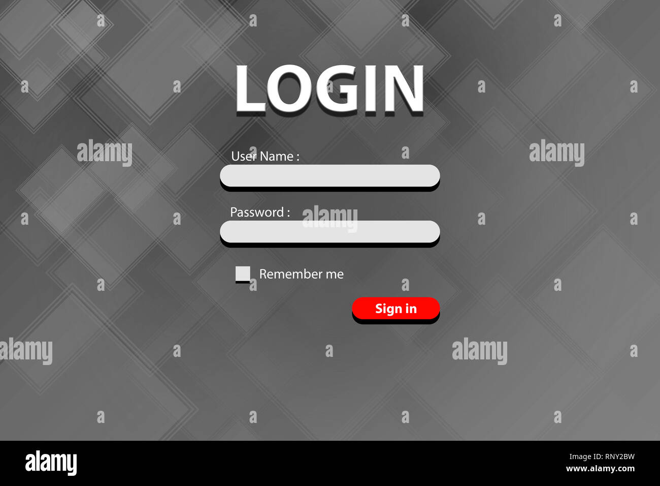 Login background hi-res stock photography and images - Alamy