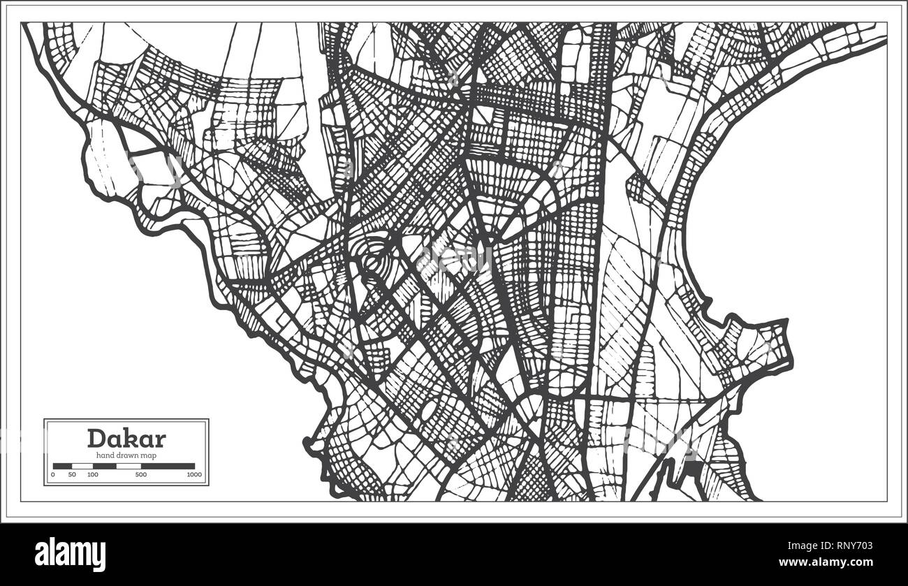 Dakar Senegal City Map In Retro Style Outline Map Vector Illustration Stock Vector Image Art Alamy Dakar Senegal City Map In Retro Style Outline Map Vector Illustration Stock Vector Image Art Alamy