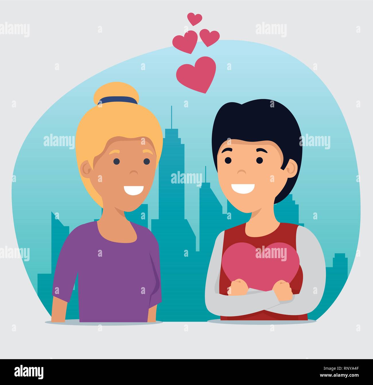 Girl And Boy Relationship With Social Message Vector Illustration Stock Vector Image Art Alamy Girl And Boy Relationship With Social Message Vector Illustration Stock Vector Image Art Alamy