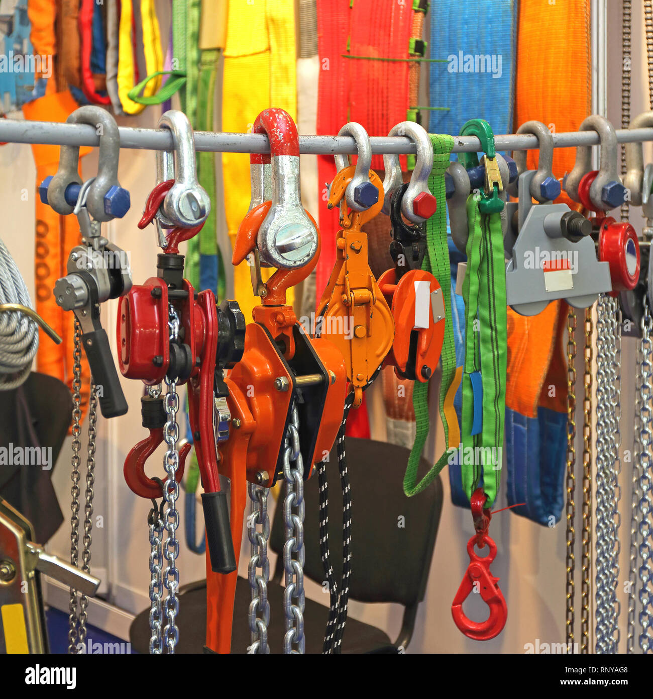 Lifting equipment hi-res stock photography and images - Alamy