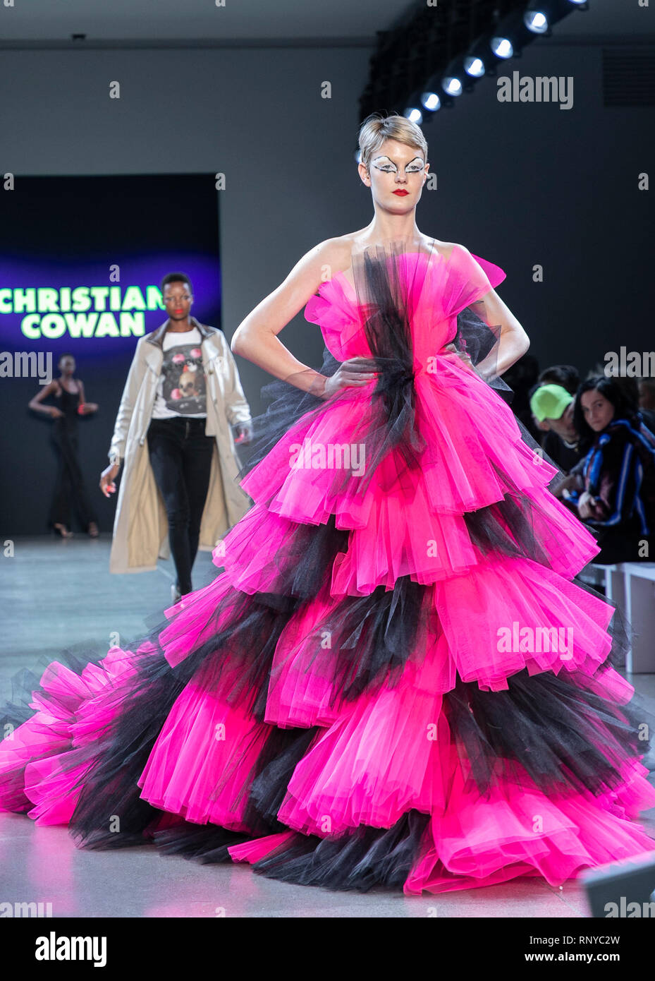 Rehearsal fashion show christian cowan hires stock photography and