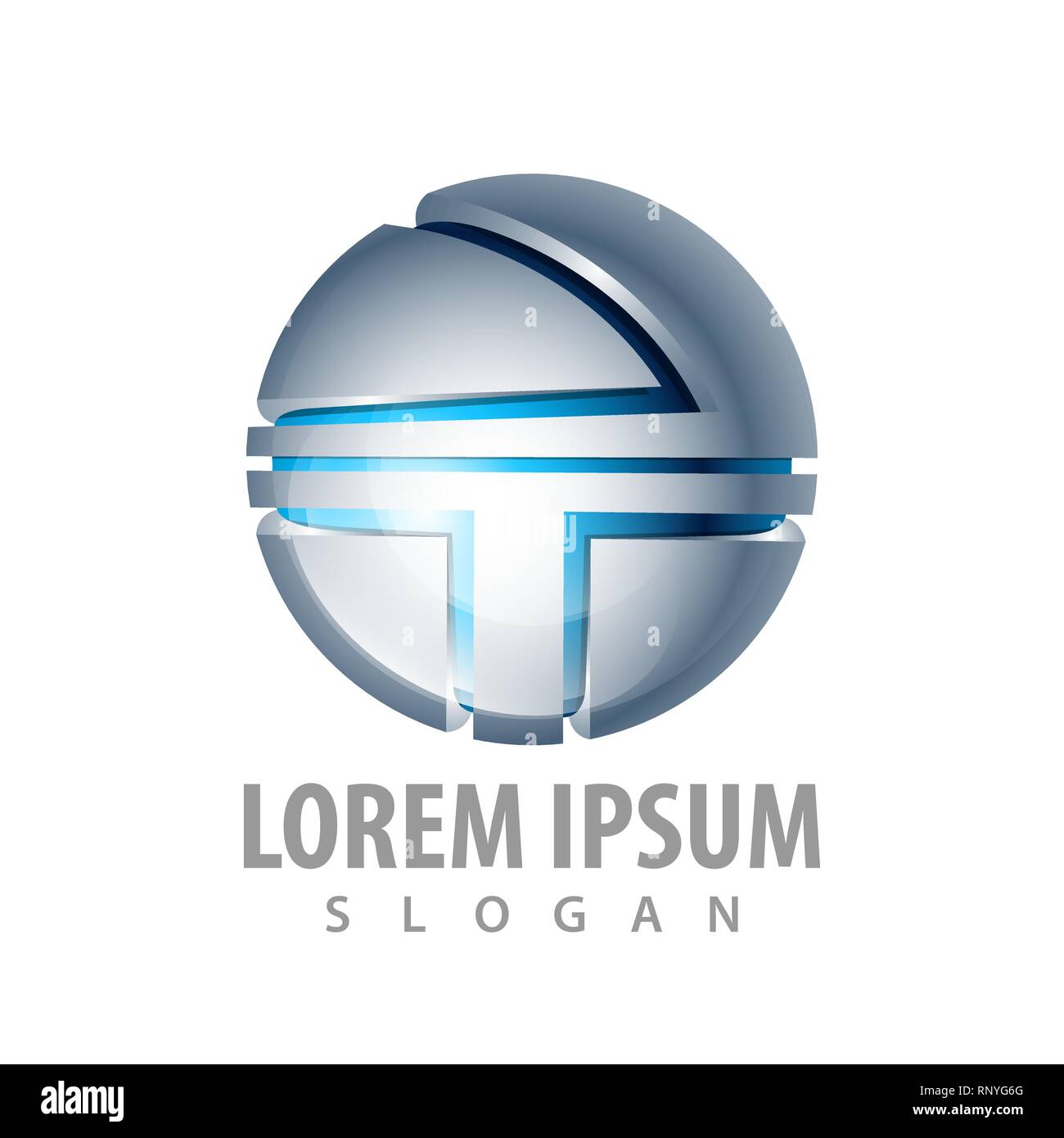 Sphere technology media logo concept design. Symbol graphic template ...