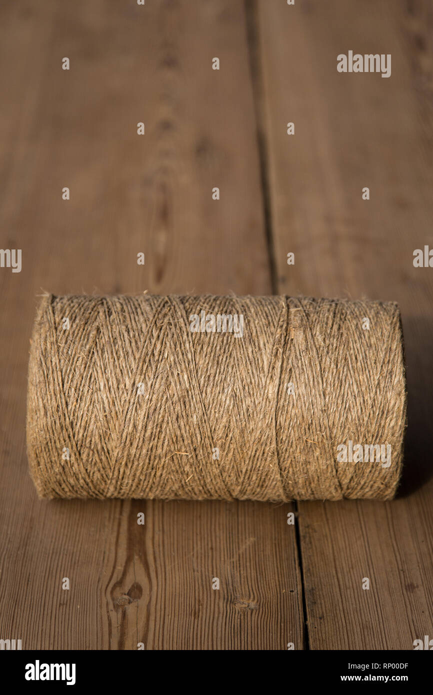 Jute cord on jute fabric hi-res stock photography and images - Alamy