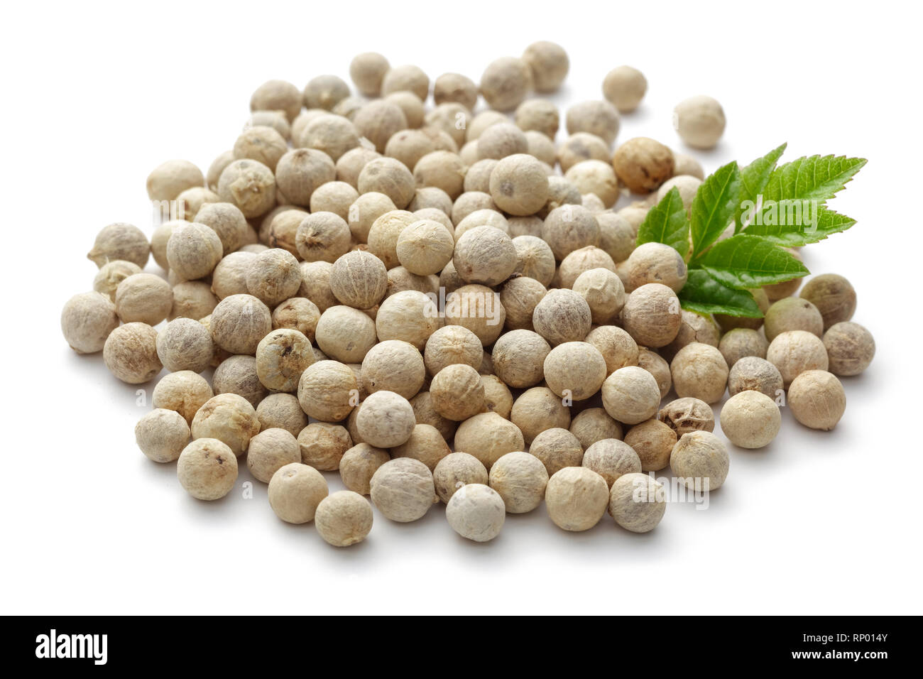 White Peppercorn isolated on white background Stock Photo Alamy