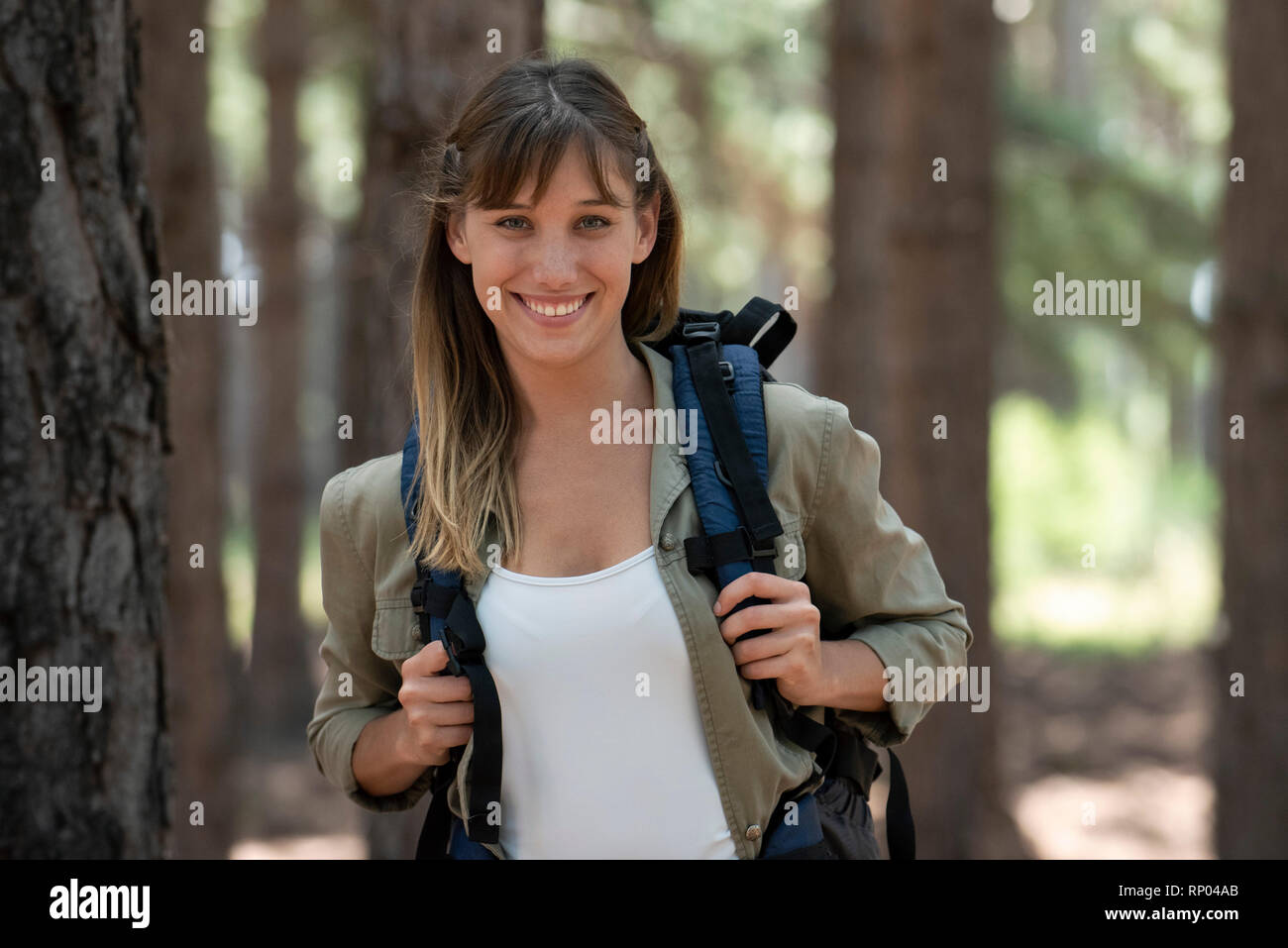 Happiness hiking hi-res stock photography and images - Alamy