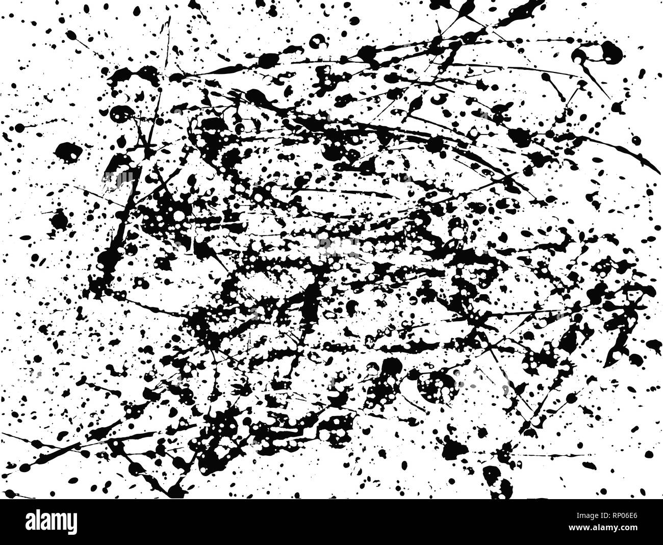 Artistic painted background from paint splats and blotches Stock Vector ...