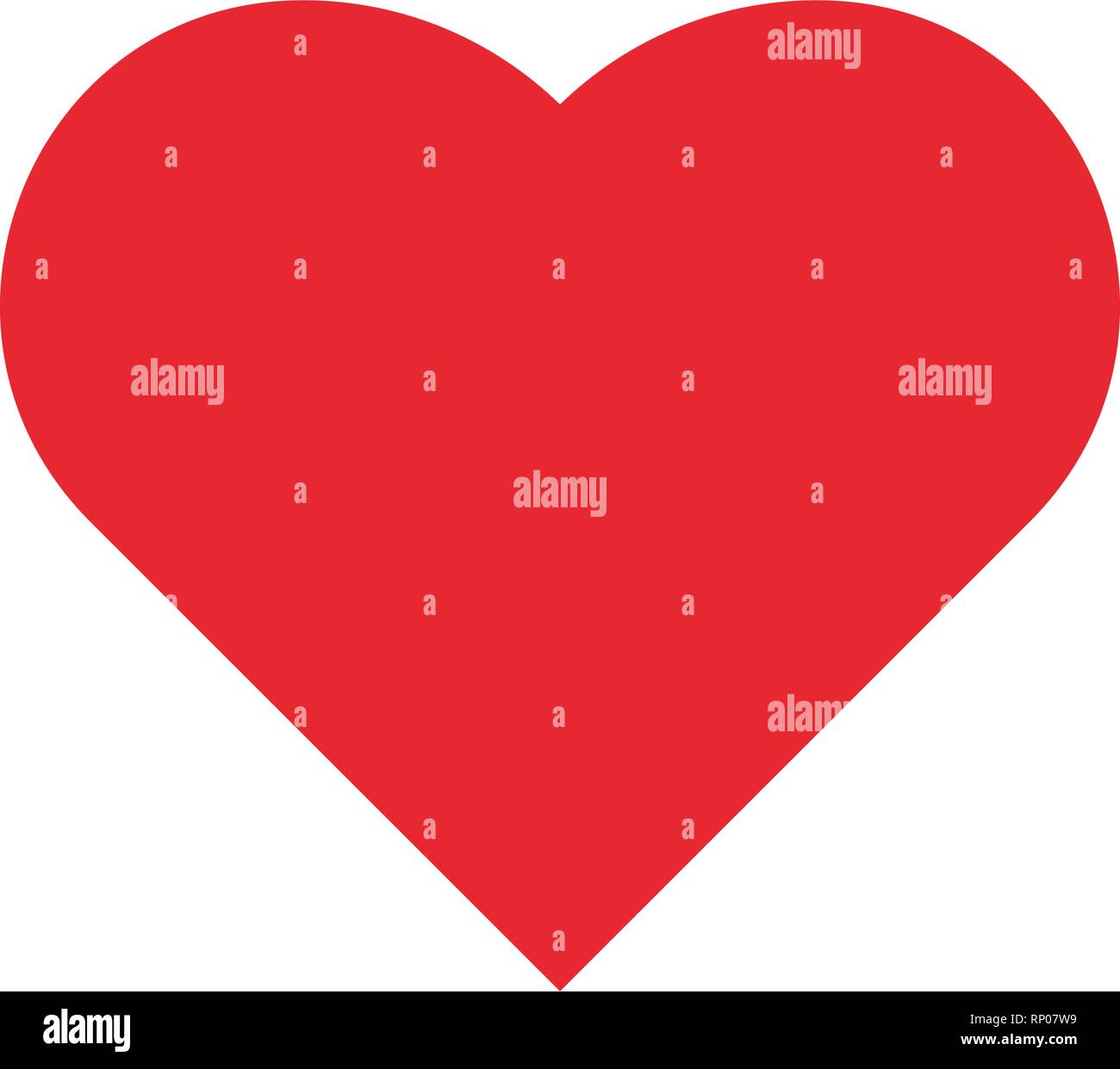 Love heart icon design template vector isolated Stock Vector Image ...