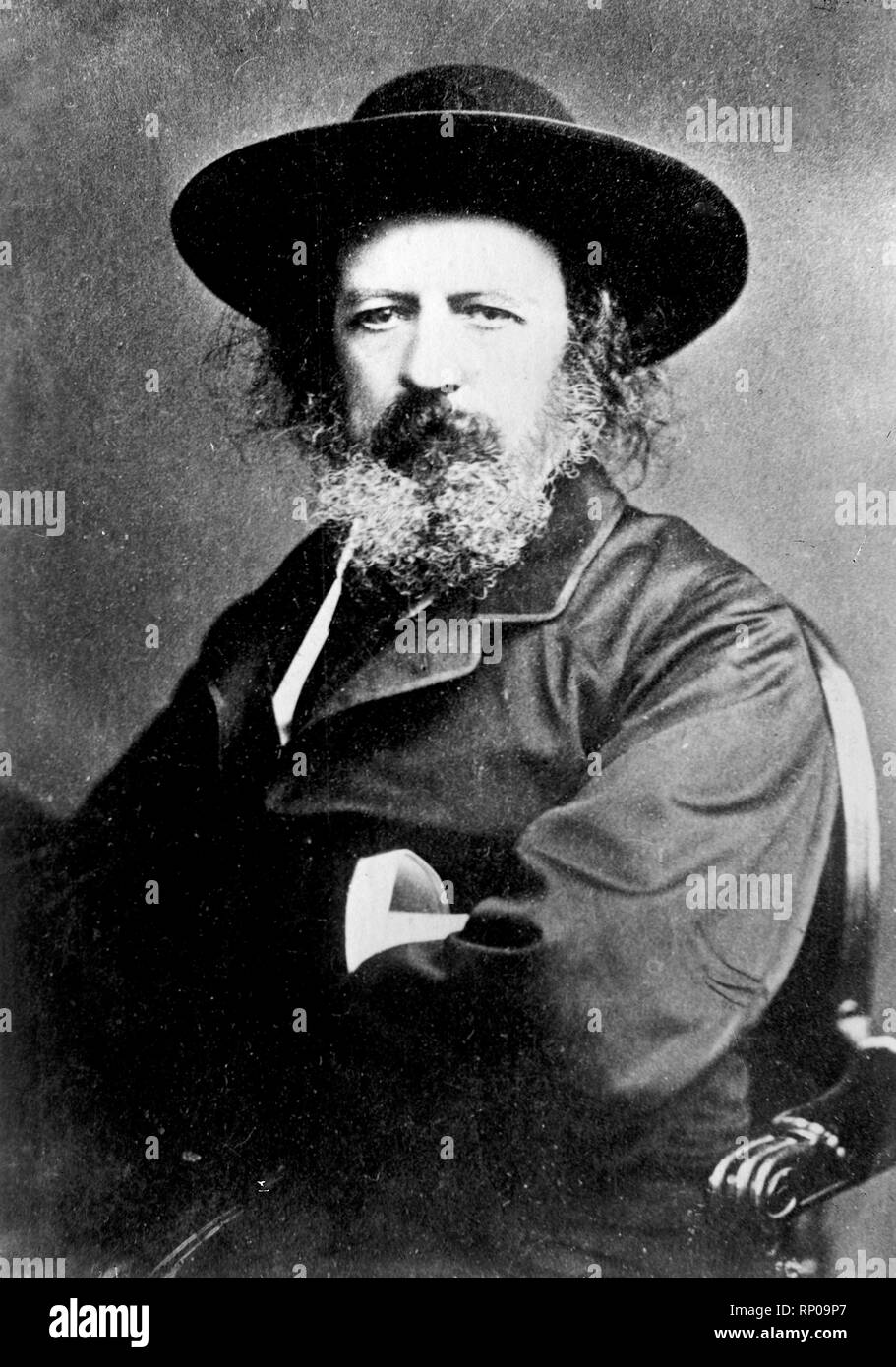 Sir Alfred Tennyson Stock Photo - Alamy