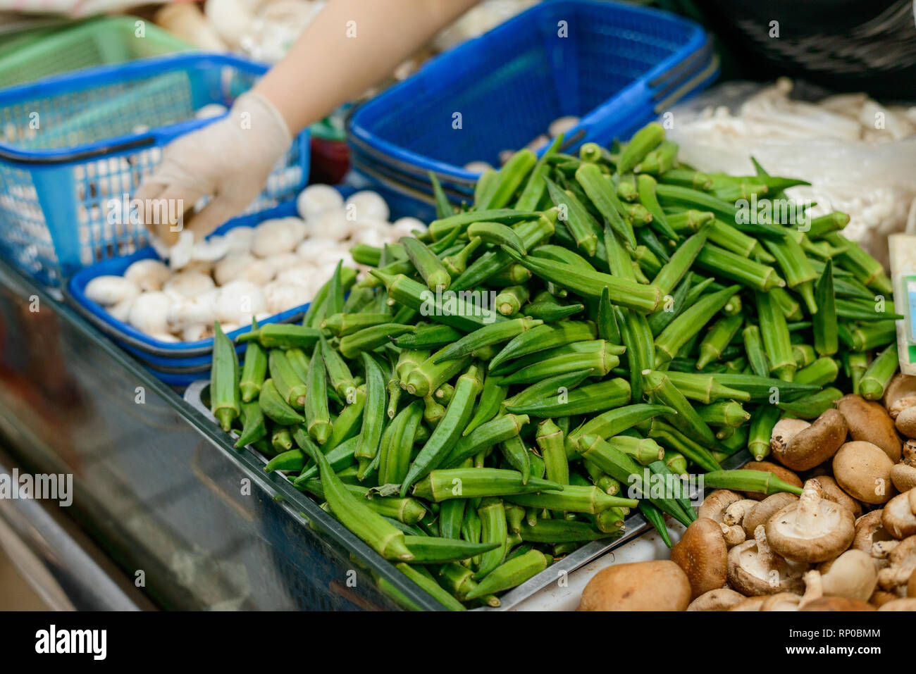 Assortment at a food market Stock Photo Alamy