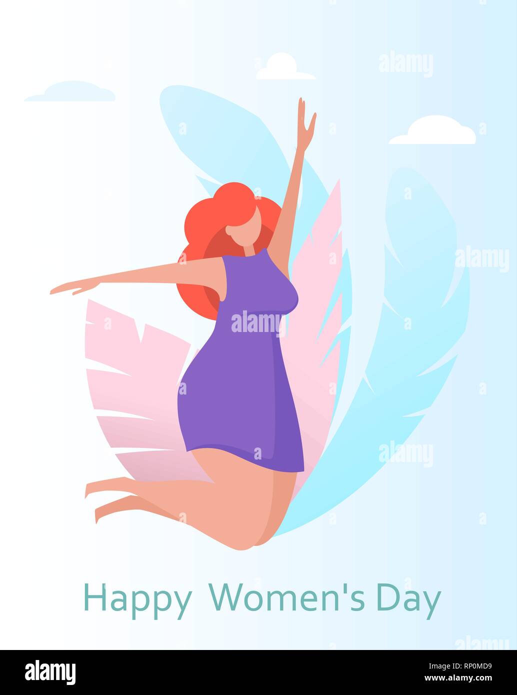 International Women's Day greeting card with cute jumping lady. Funny woman cartoon character for flyer, poster, invitation and other. Vector illustra Stock Vector Image & Art - Alamy International Women's Day greeting card with cute jumping lady. Funny woman cartoon character for flyer, poster, invitation and other. Vector illustra Stock Vector Image & Art - Alamy