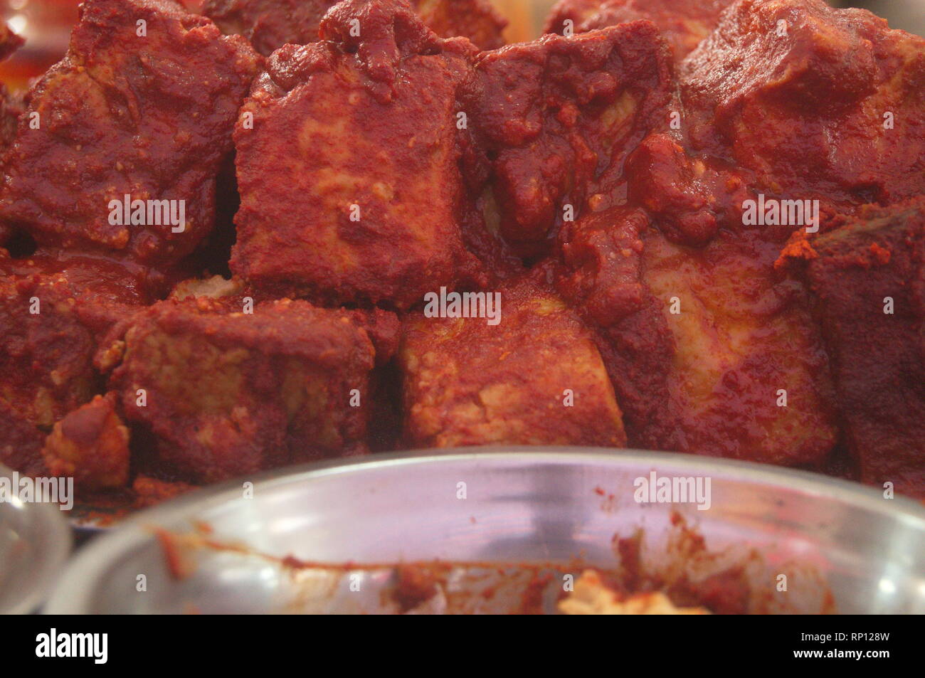 Fermented bean curd Stock Photo Alamy