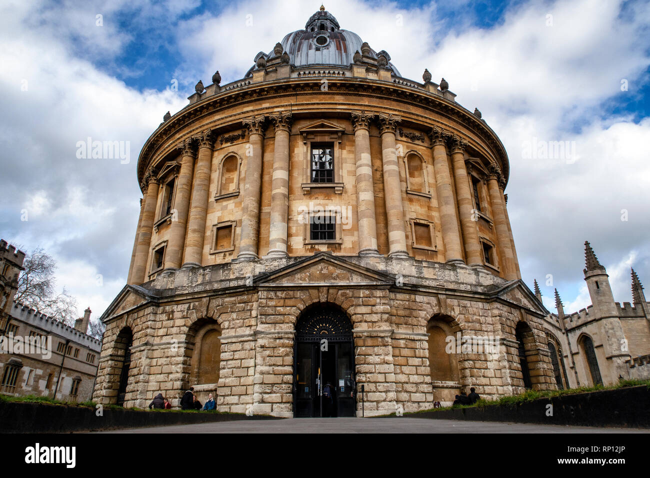Uk Oxford Radcliffe Camera 18th Century Palladian Style