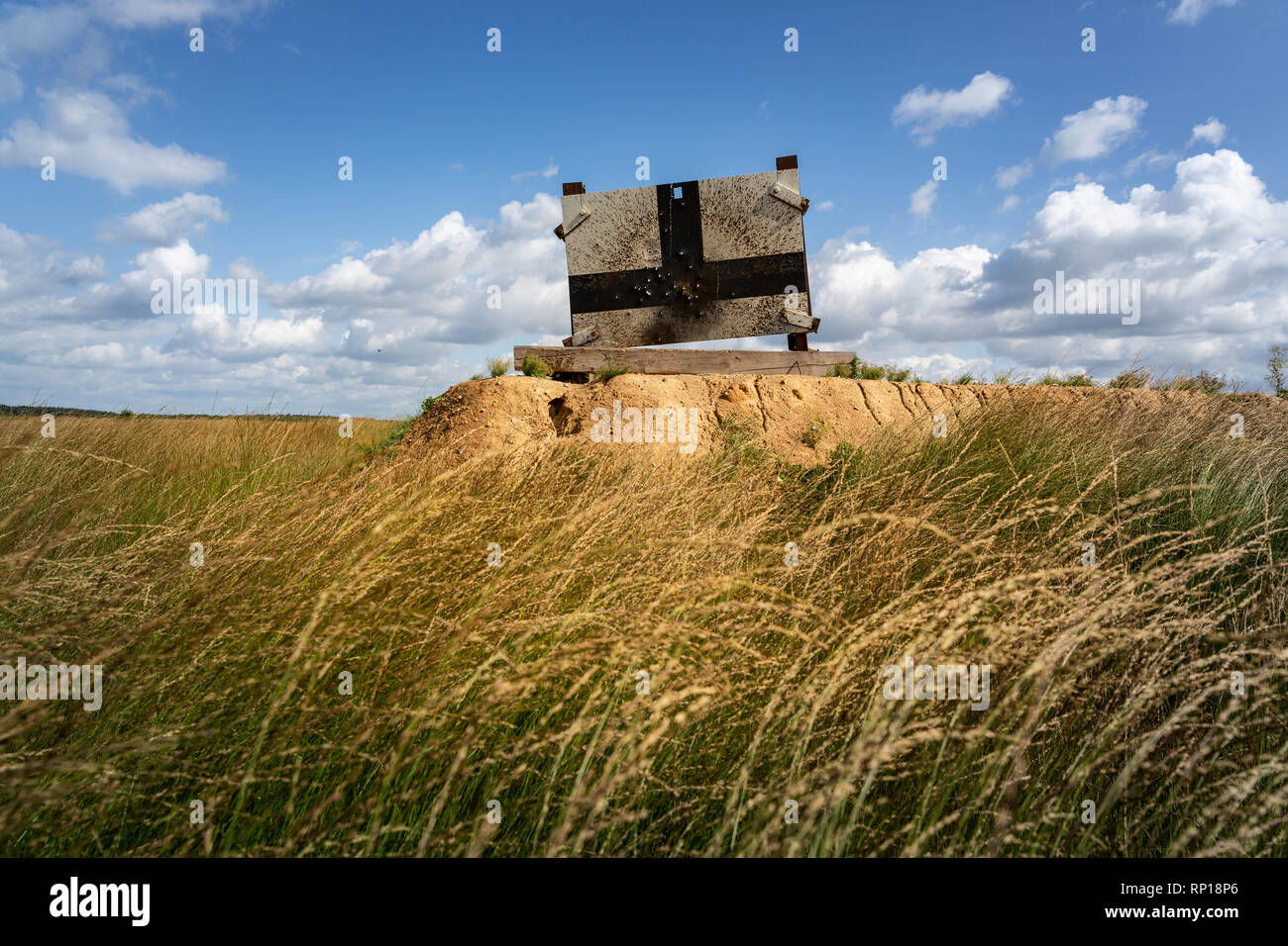 Military training area hi-res stock photography and images - Alamy